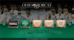 Desktop Screenshot of ohiobobcatclub.com